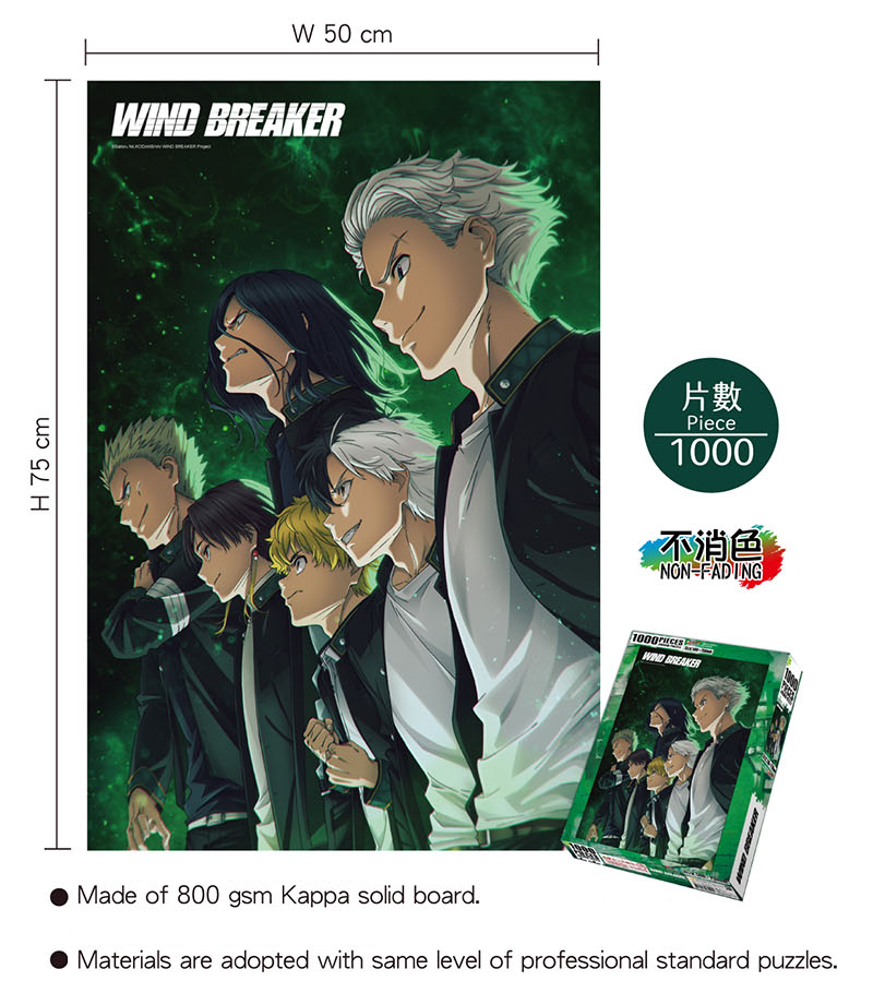 Wind Breaker – 1,000 Pieces Puzzle