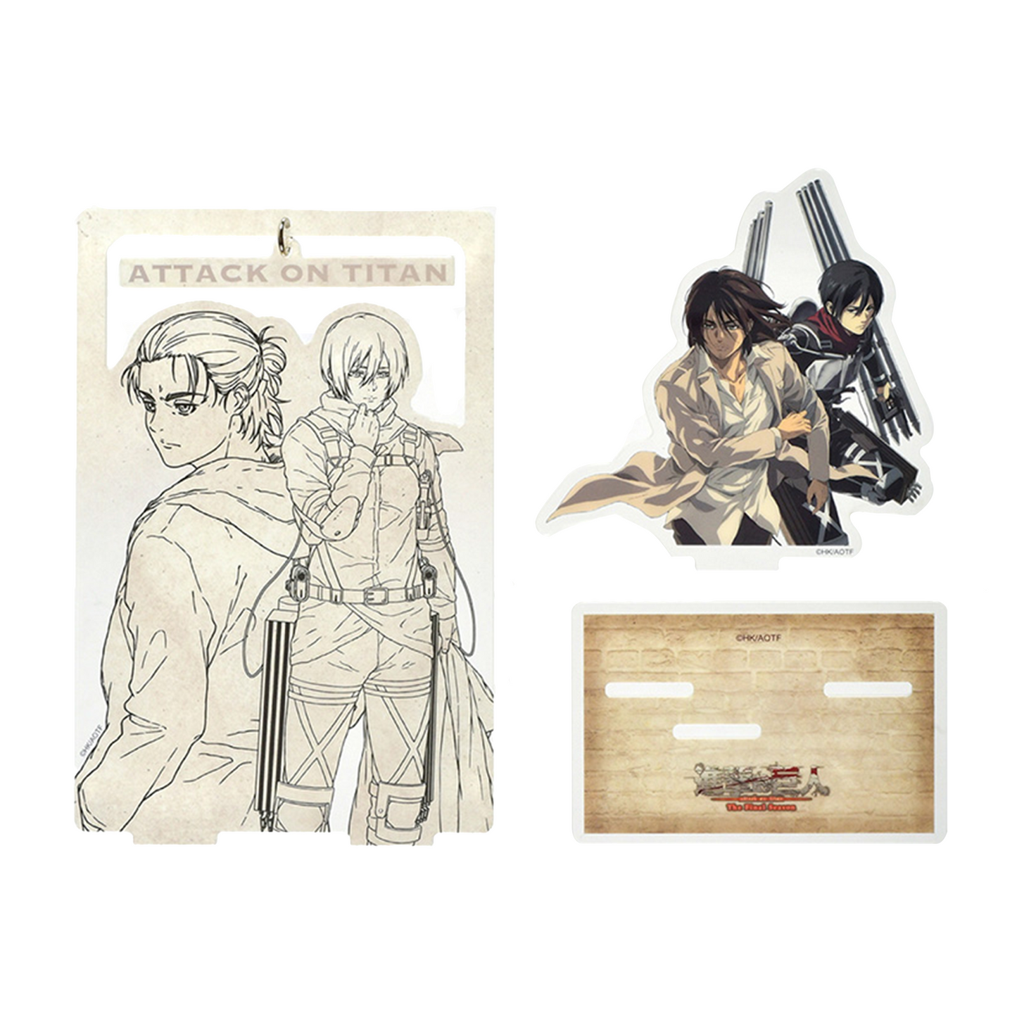 Attack on Titan Eren-Mikasa Arcylic Standee