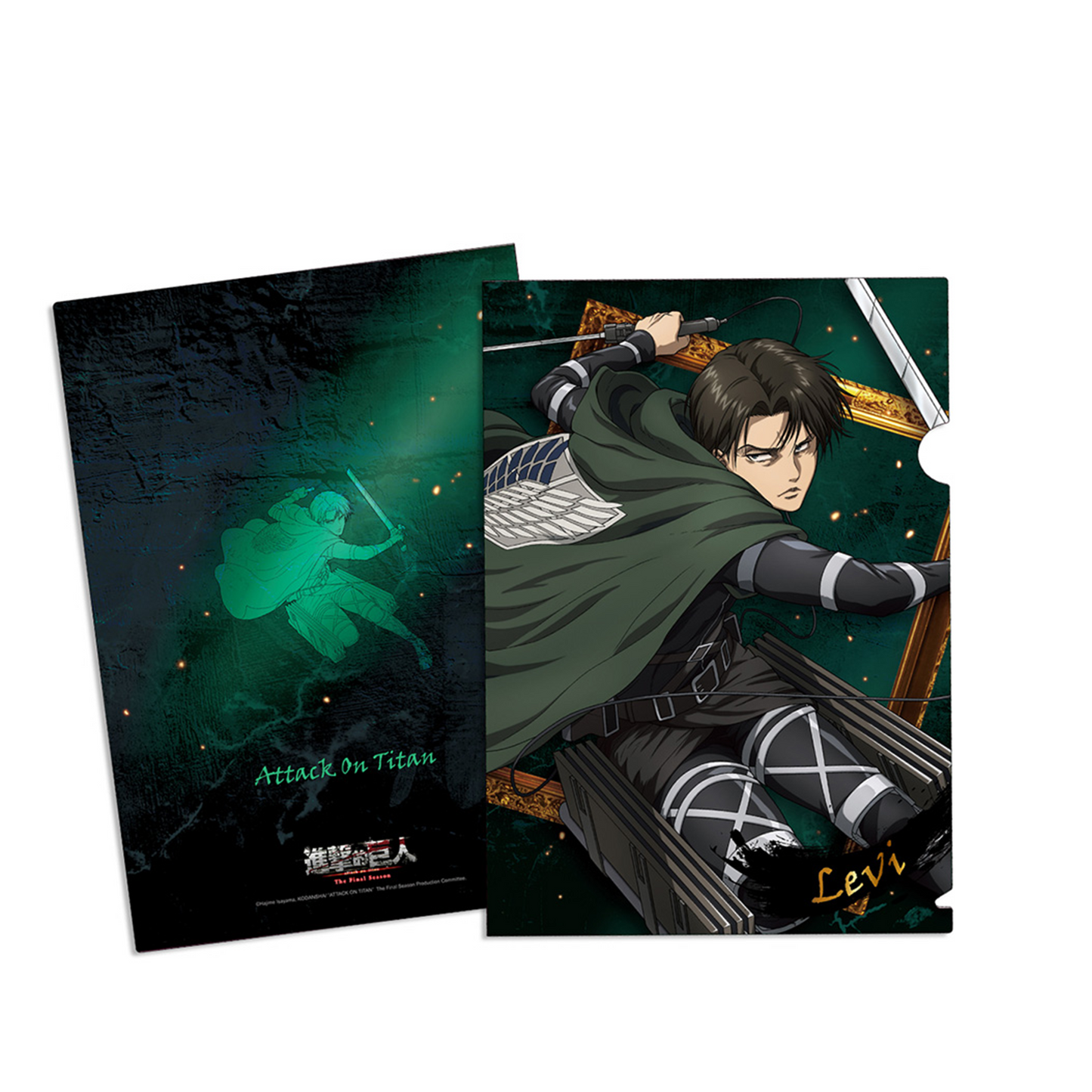 Set Survey Corps Document Folder (Setเเฟ้มสมาชิกหน่วยกองกำลังสำรวจ)