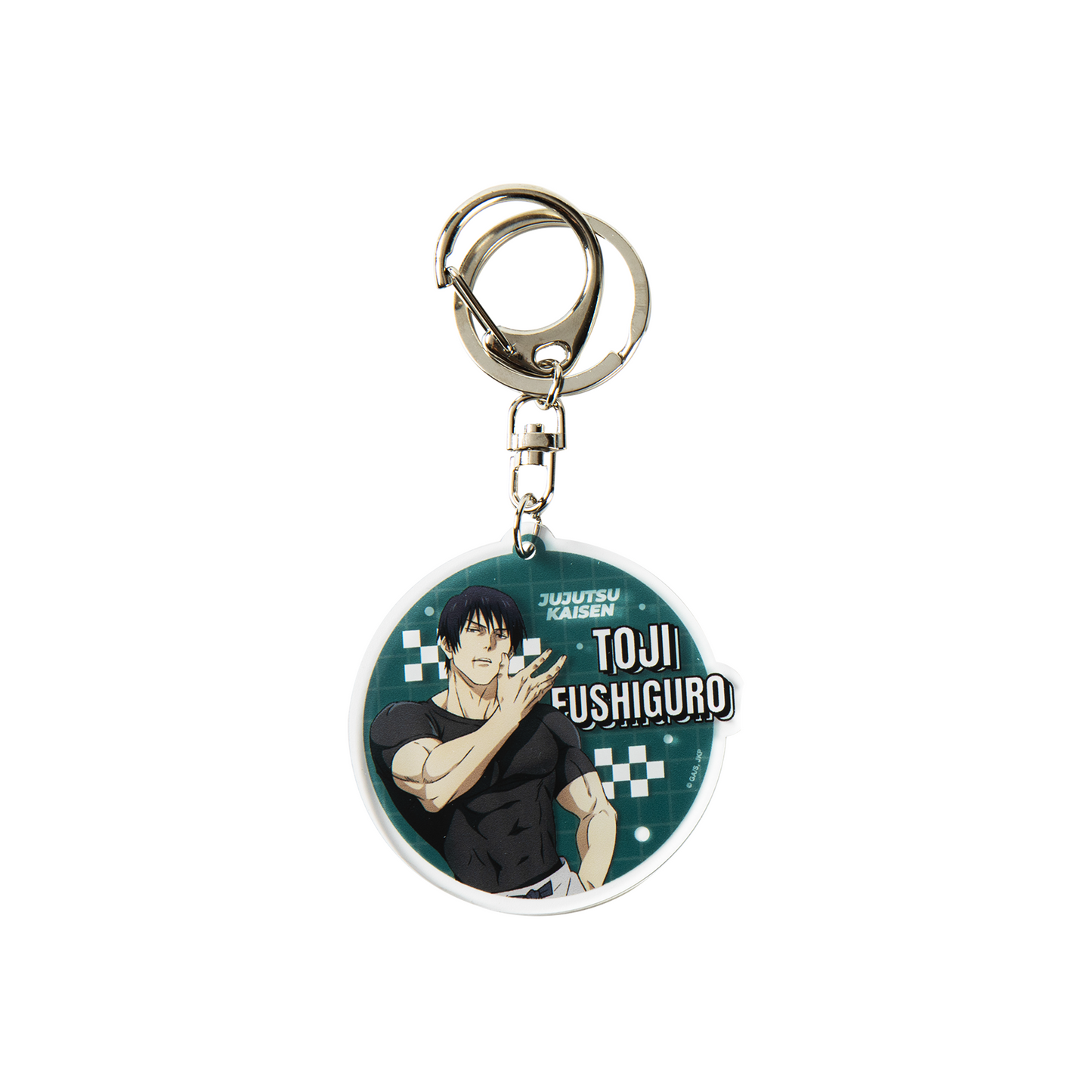 Jujutsu Kaisen Toji Round Keychain