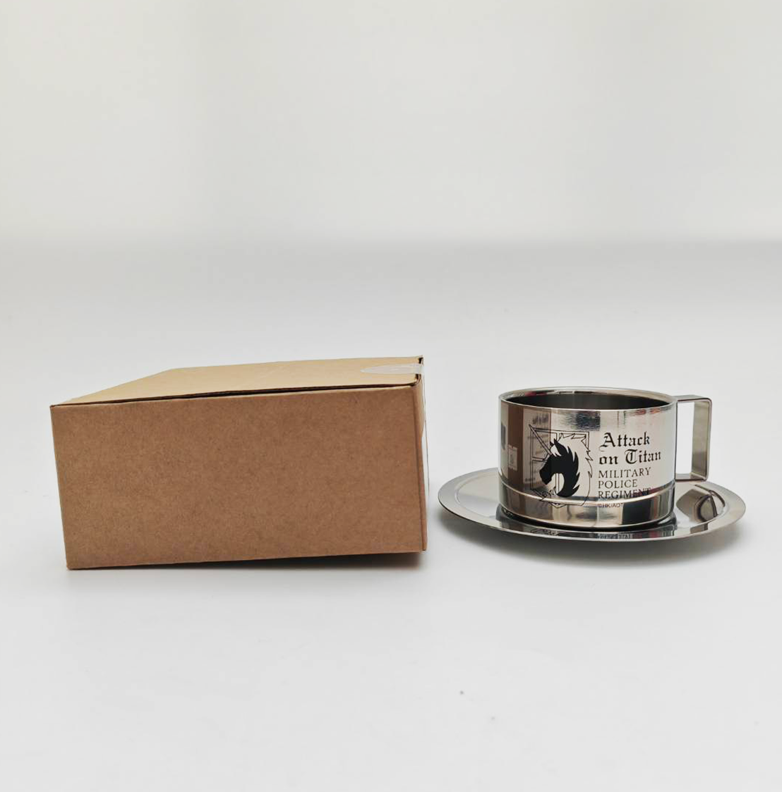 Attack on Titan Military Police Regiment Stainless Steel Bottle (Display Sample Item)