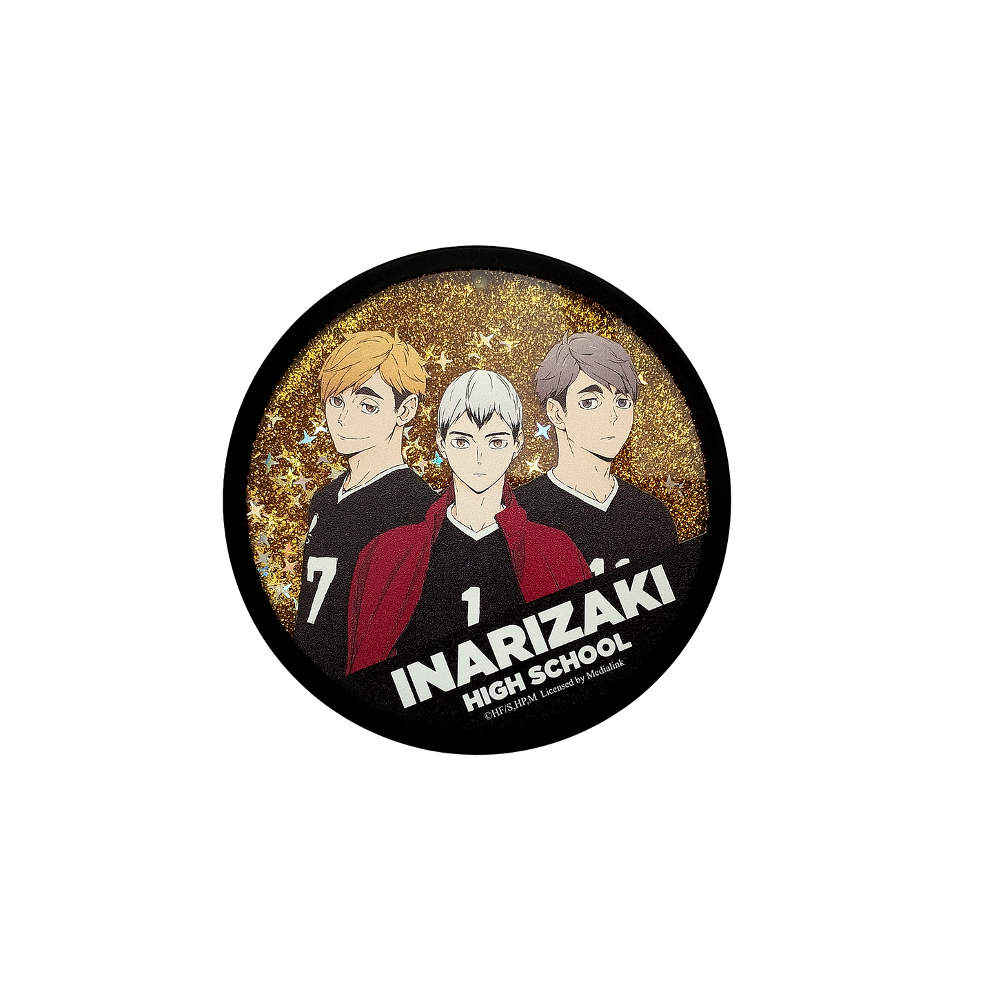 Haikyu!! Duo School Coaster Glitter