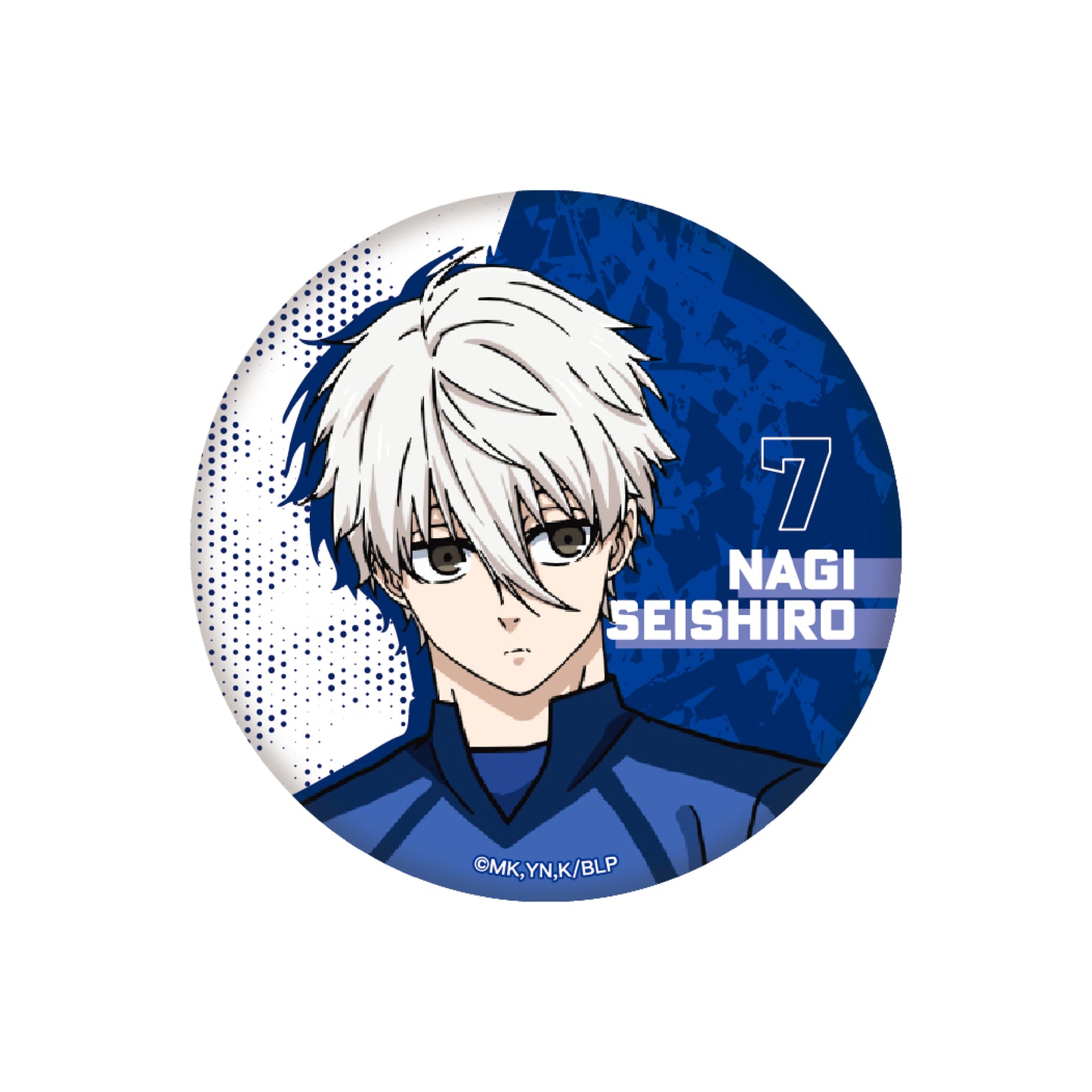 Blue Lock Season 2 - Metal Badge (Nagi Seishiro)
