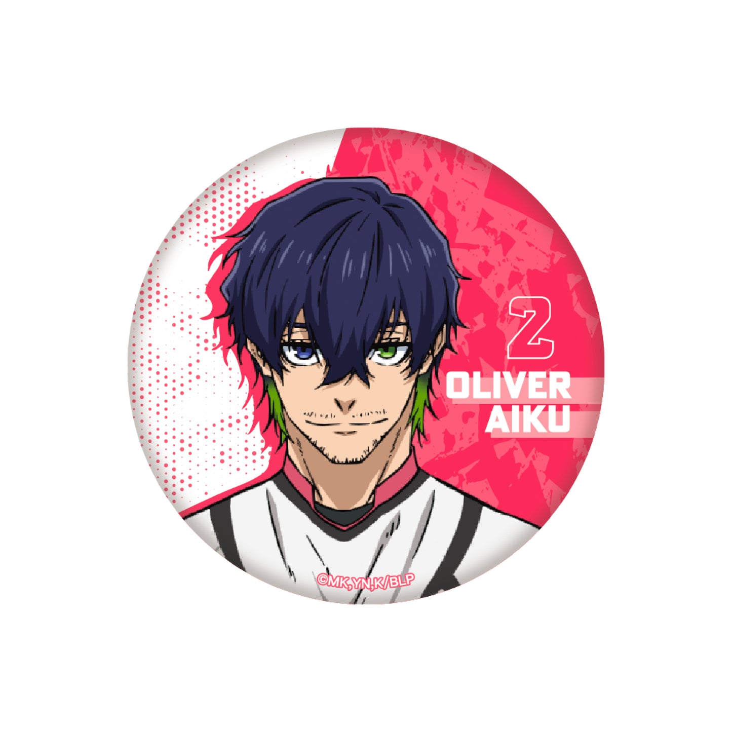 Blue Lock Season 2 - Metal Badge (Aiku Oliver)
