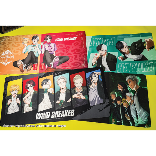 Wind Breaker - Big Desk Mat (4 Styles)