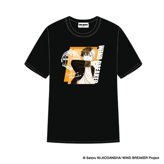 Wind Breaker – Black T-shirt (Sakura)