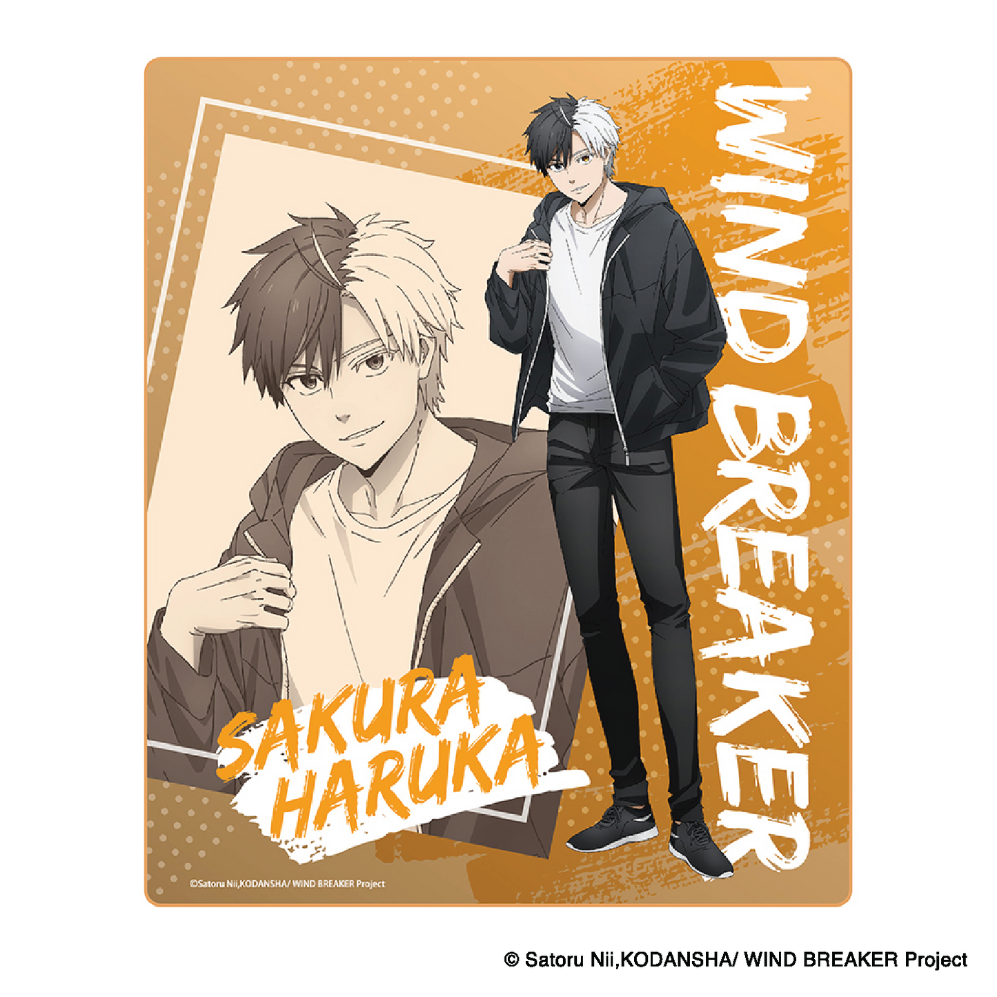 Wind Breaker – Character Blanket (Sakura & Suo)