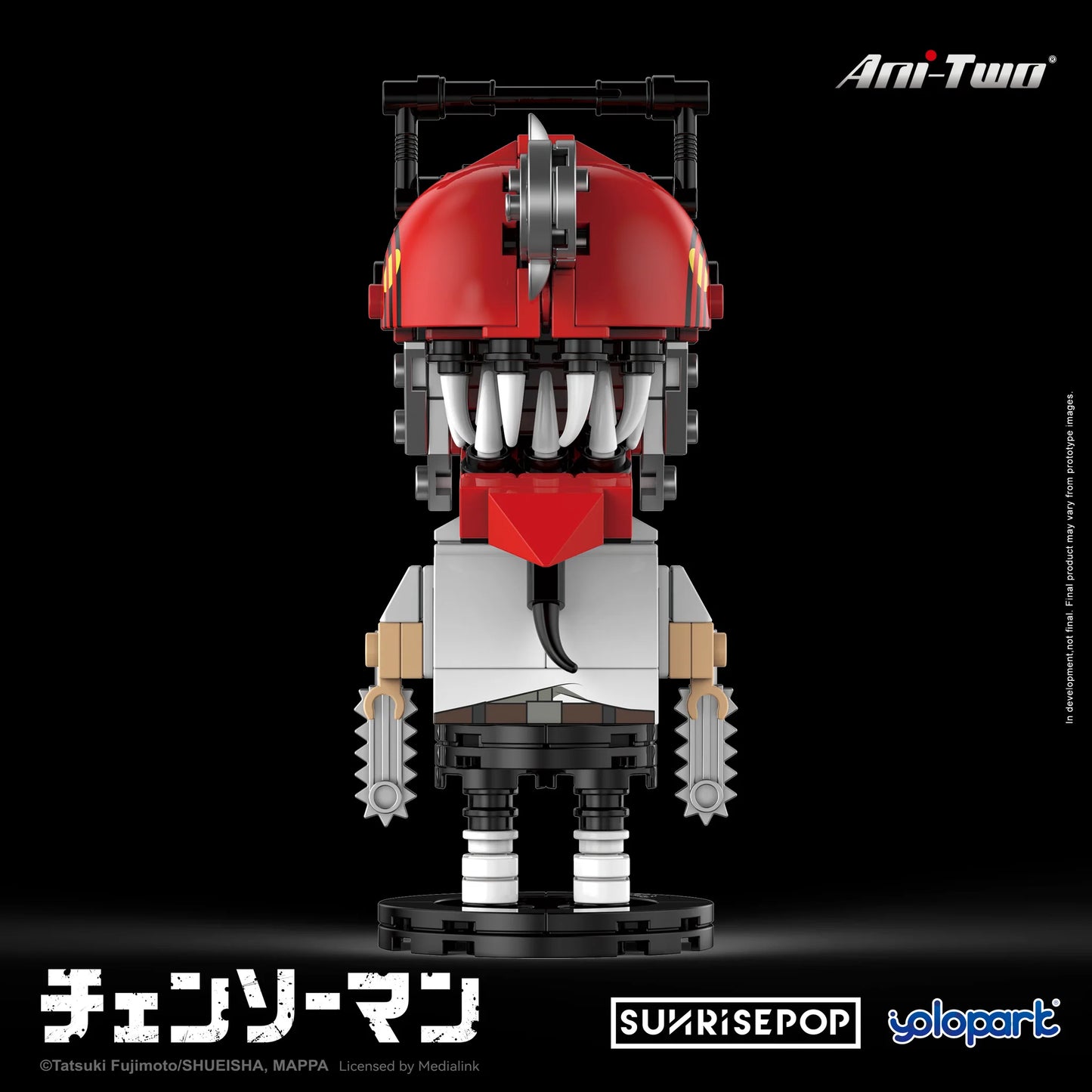 Chainsaw Man - Chainsaw Man Big Head Bricks