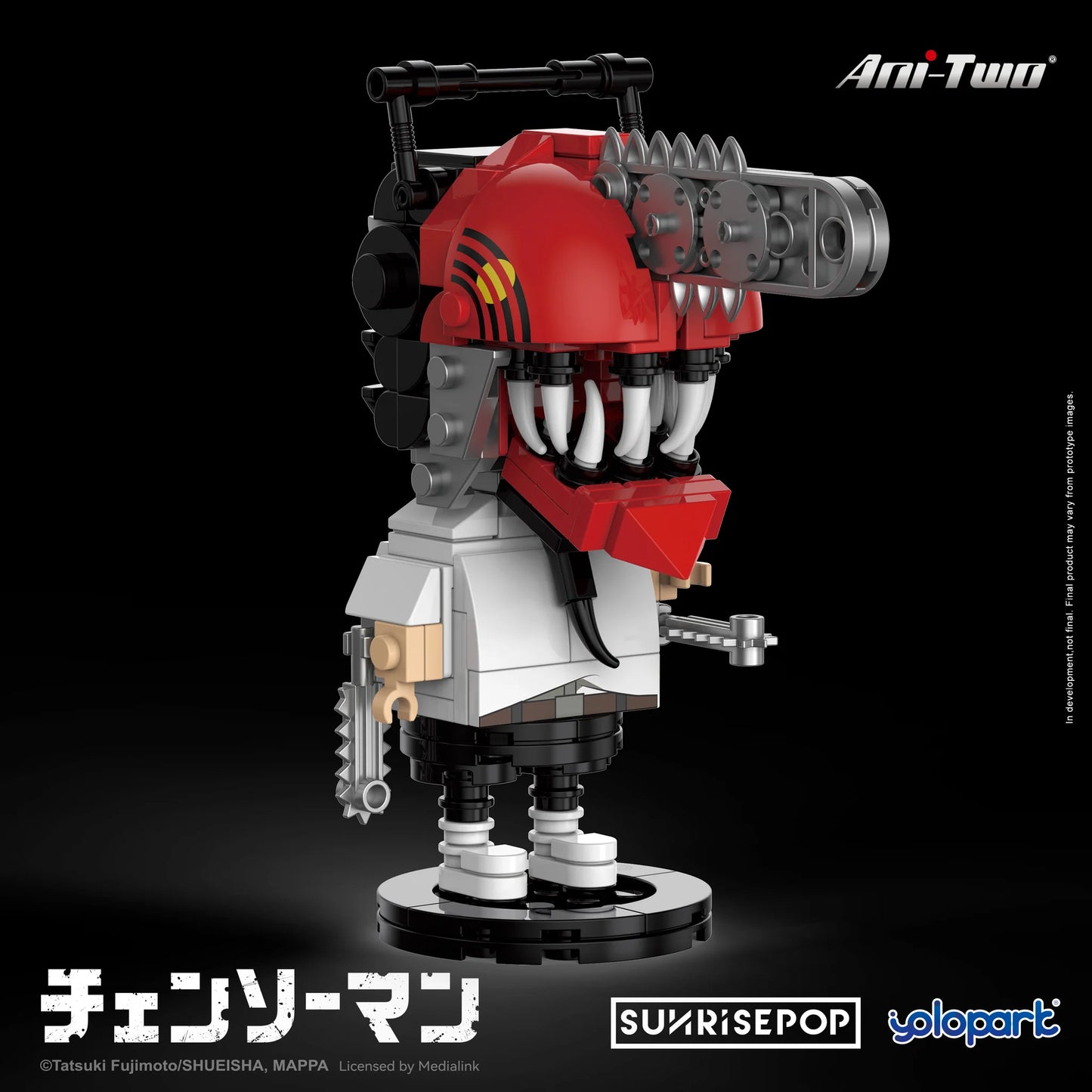Chainsaw Man - Chainsaw Man Big Head Bricks