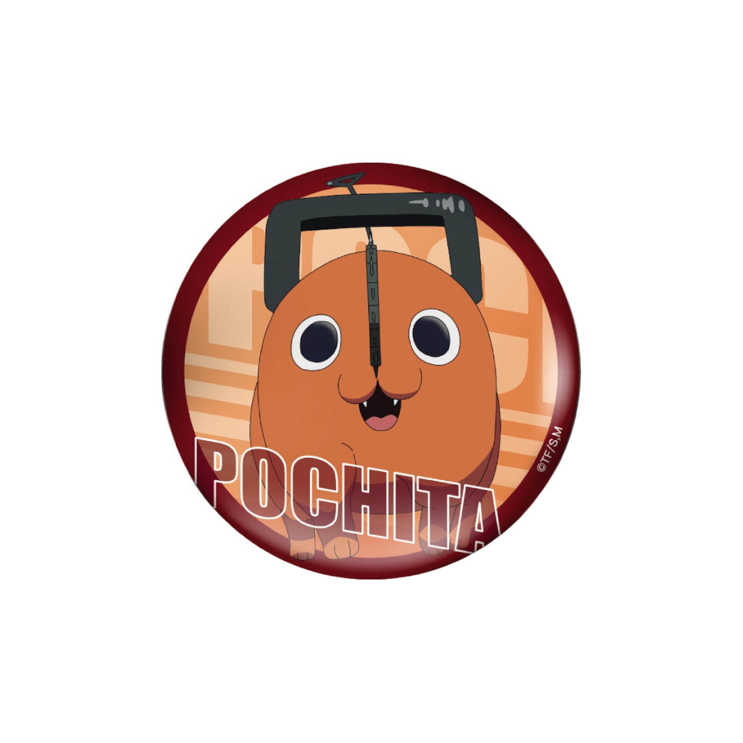 Chainsaw Man Round Badge - Pochita