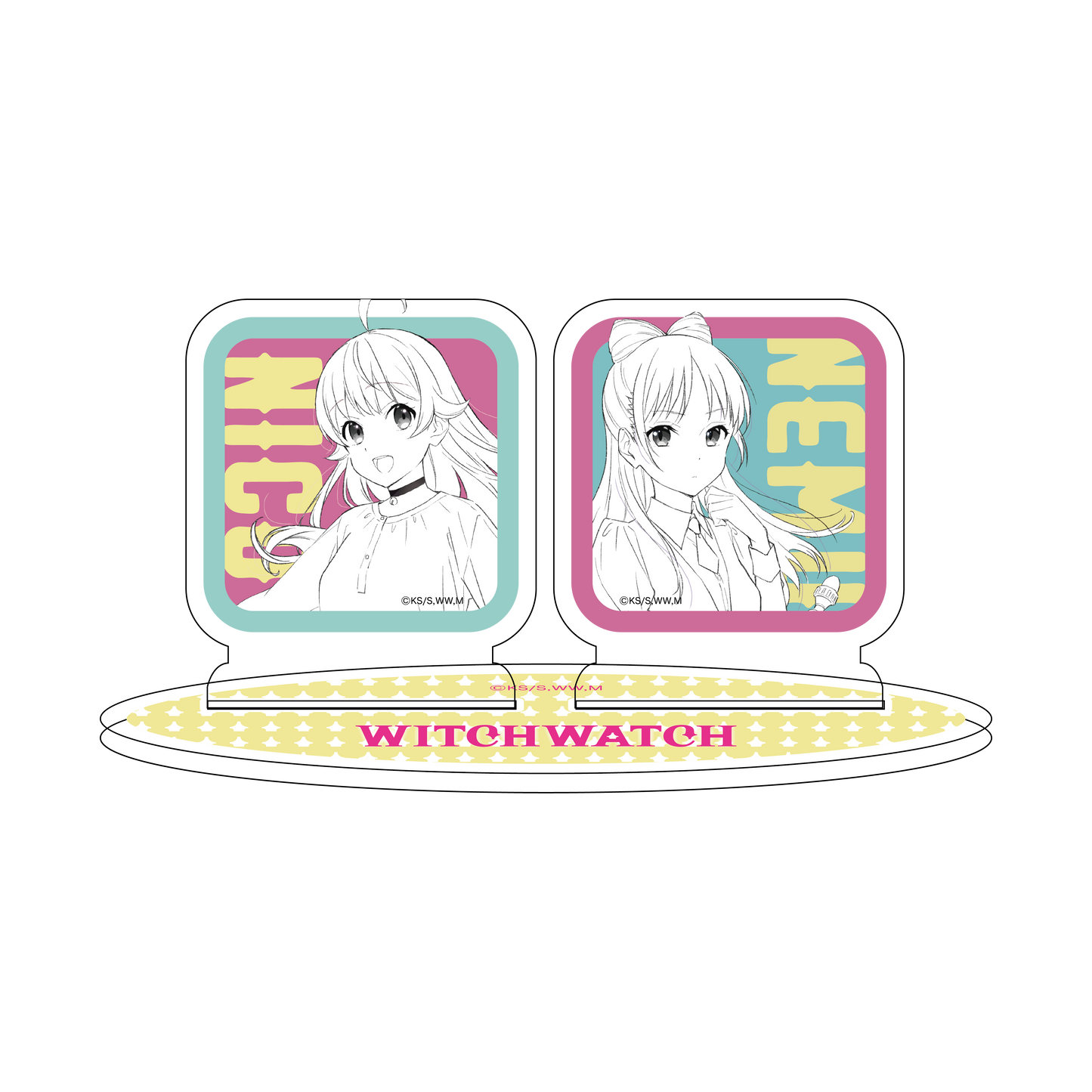 WITCH WATCH - Acrylic standee - Nico & Nemu