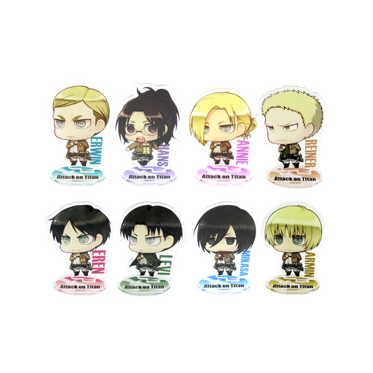 Attack on Titan Arcylic Cute Standee Survey Corps Member Blind Bag