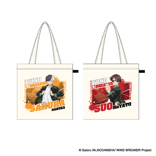 Wind Breaker – Character Canvas Tote Bag (Exclusive)
