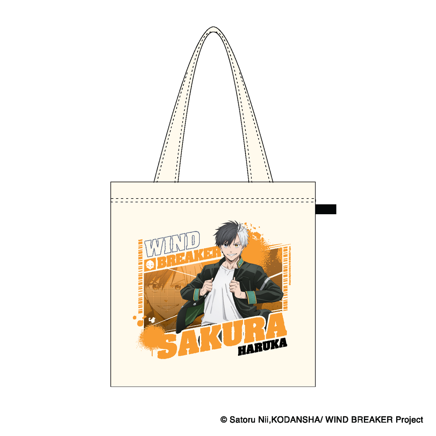 Wind Breaker – Character Canvas Tote Bag (Exclusive)