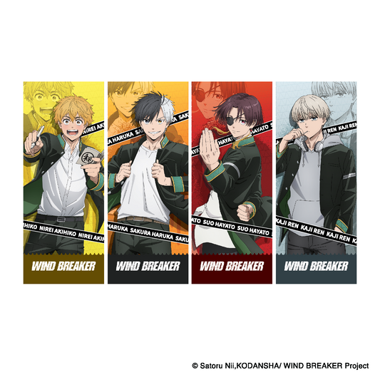 Wind Breaker – Character Laser Ticket (Exclusive)