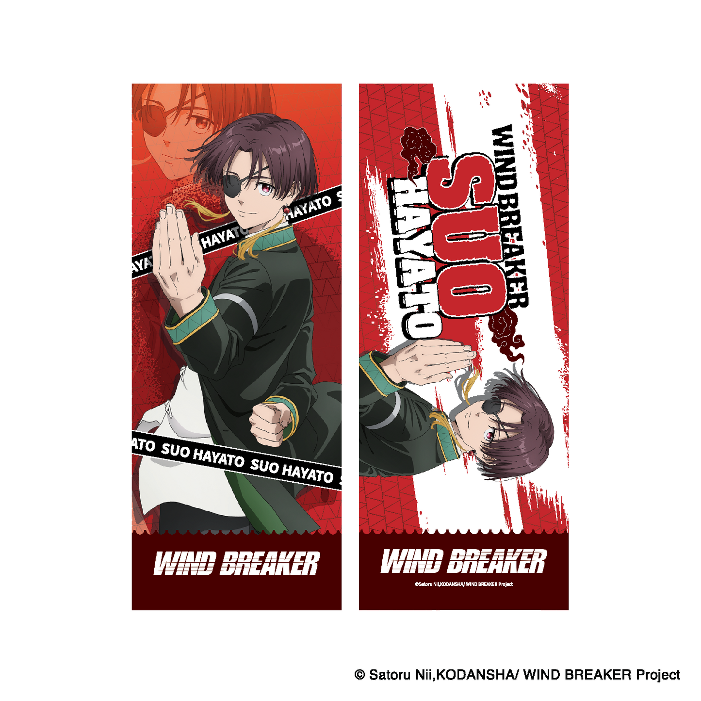Wind Breaker – Character Laser Ticket (Exclusive)