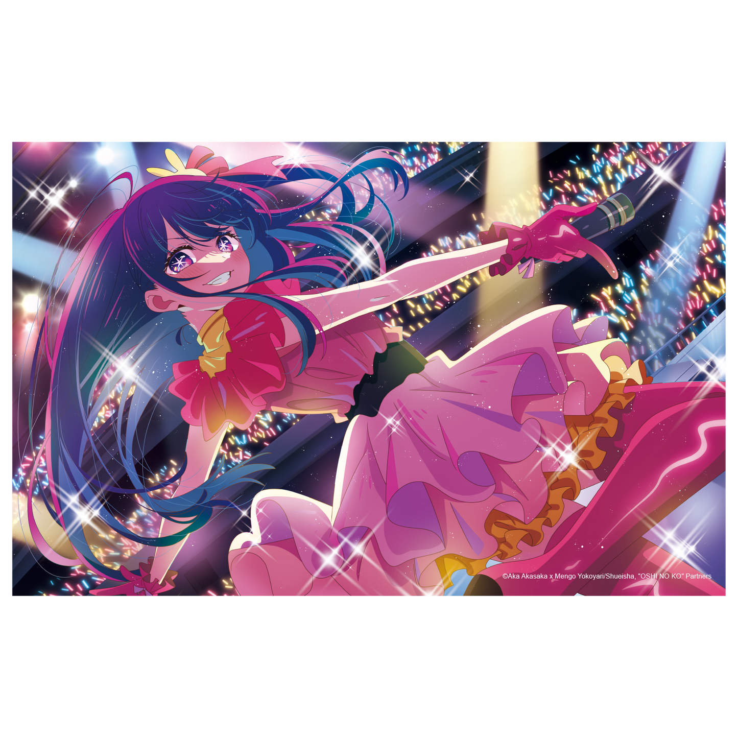 【OSHI NO KO】 Frameless Painting (Medium) S1 – Ai Hoshino