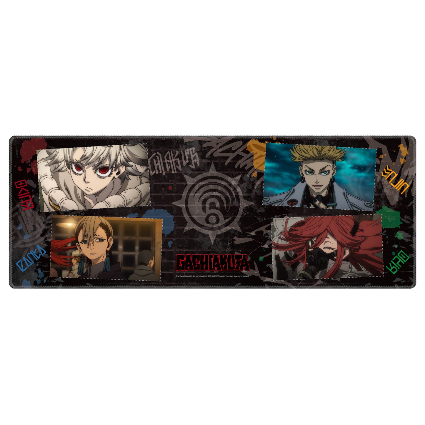 GACHIAKUTA – Desk Mat (4 Characters)