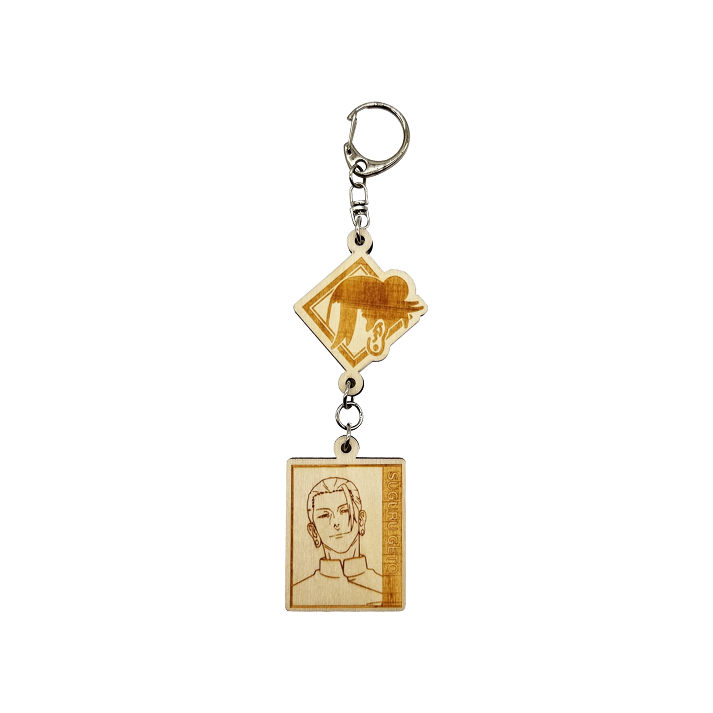 Jujutsu Kaisen Wood Keychain