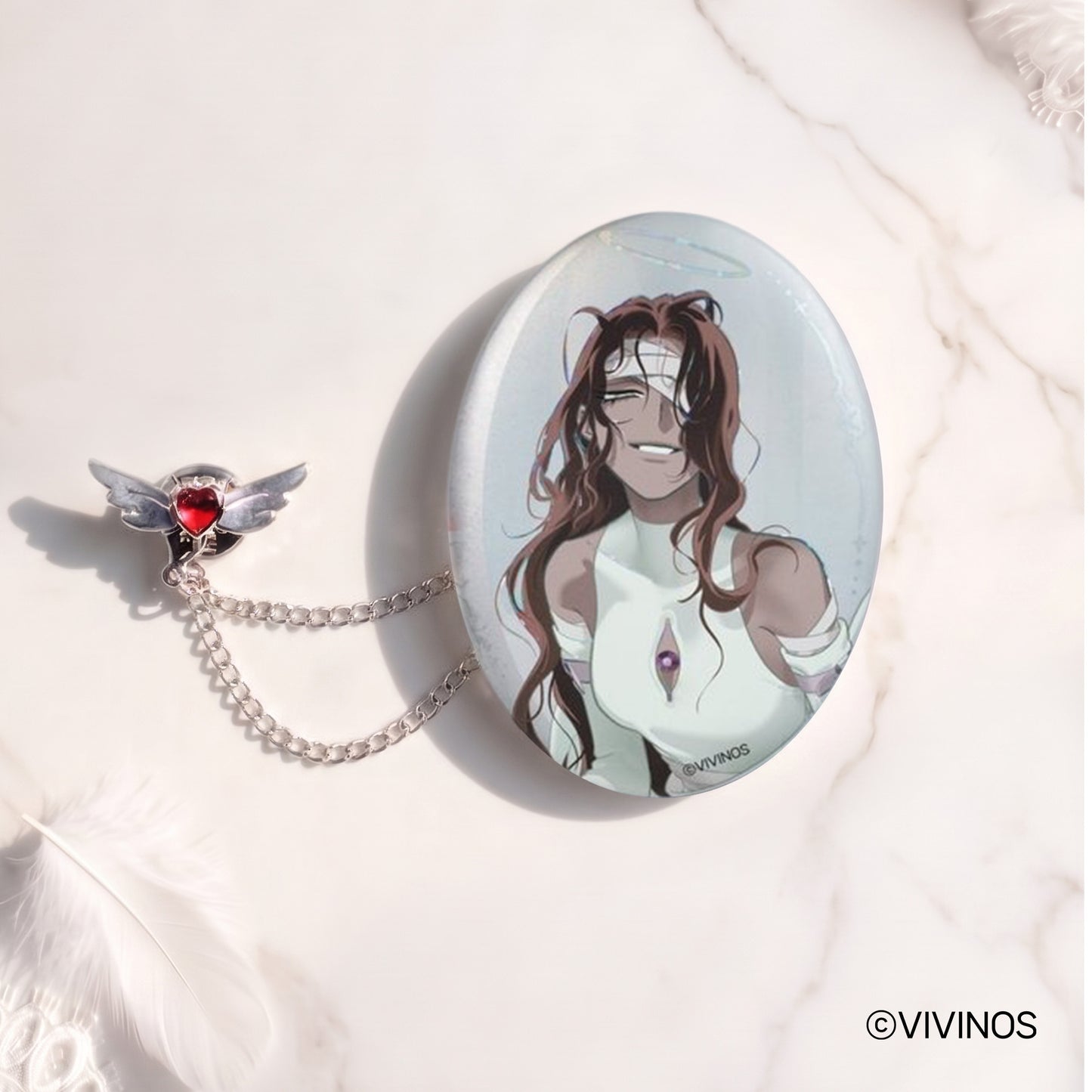 「ALIEN STAGE」– 'AaD' Series Oval Badge (Hyuna Ver.)