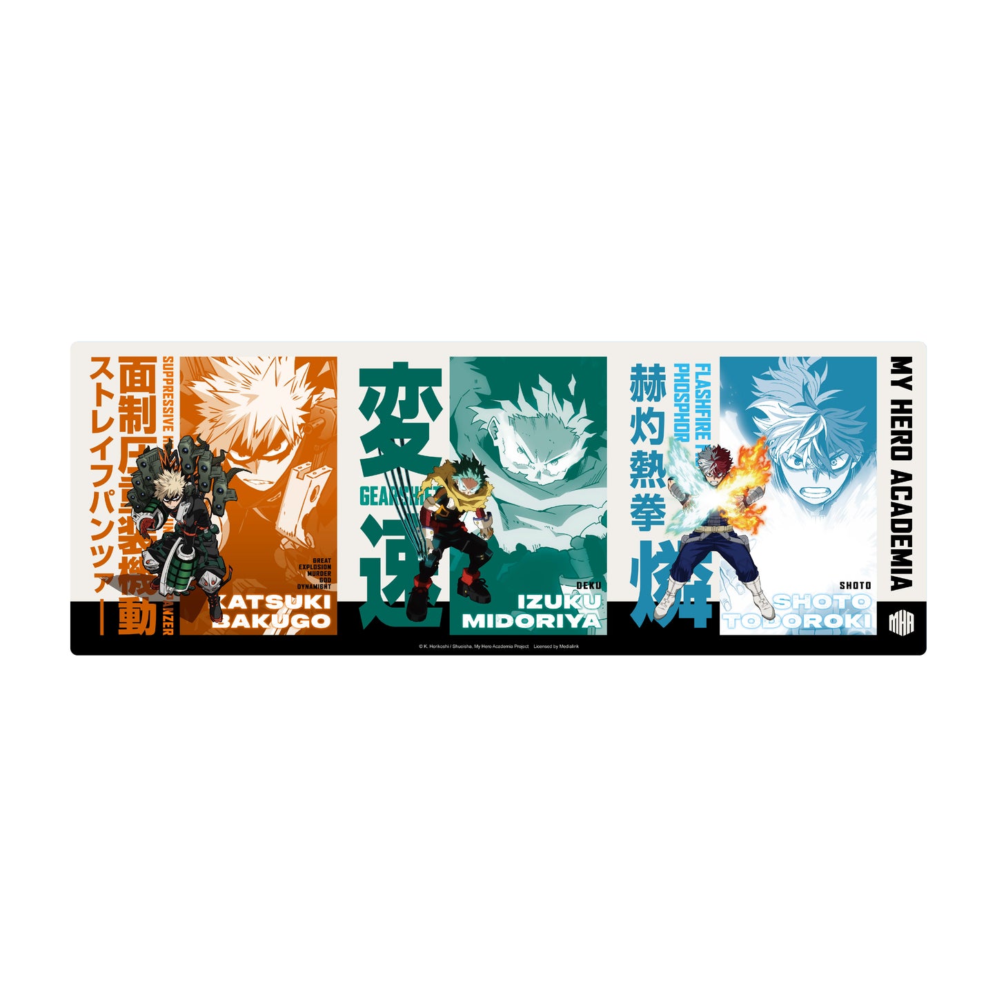 My Hero Academia Season 7 - Mousepad Trio Full Power Ver.