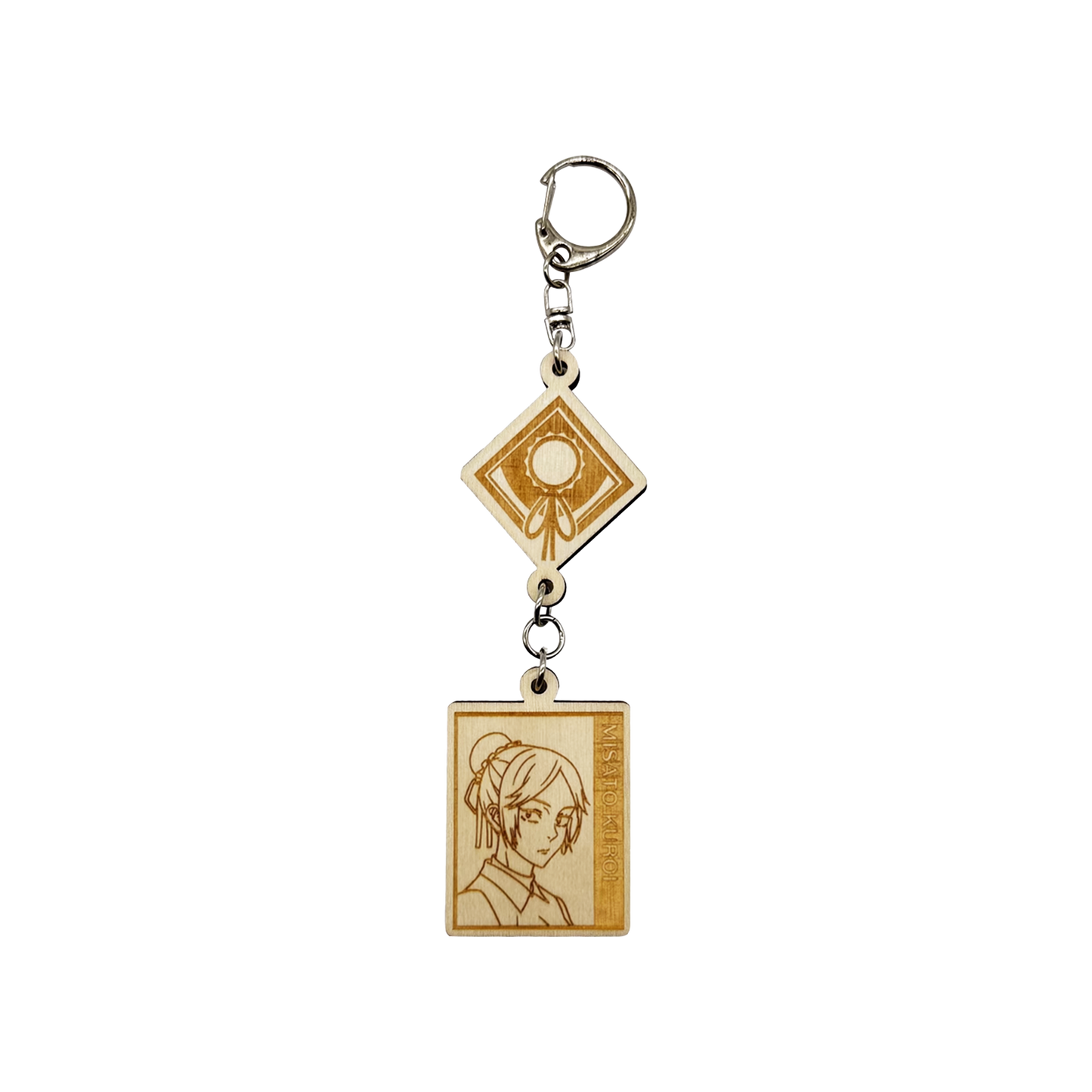 Jujutsu Kaisen Wood Keychain