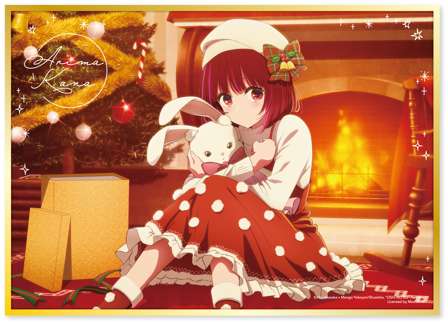 【OSHI NO KO】Christmas Acrylic Visual Shikishi – Arima Kana