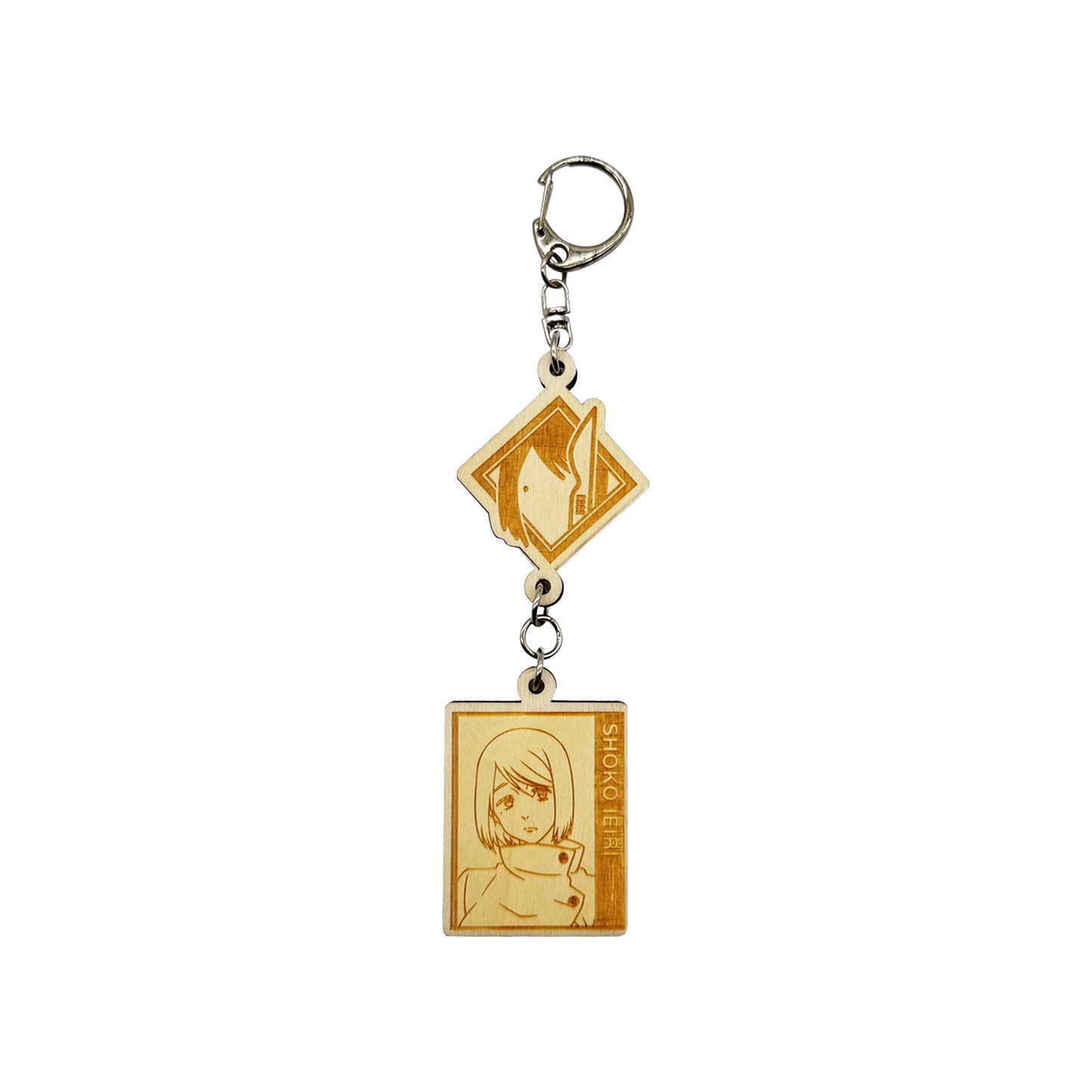 Jujutsu Kaisen Wood Keychain