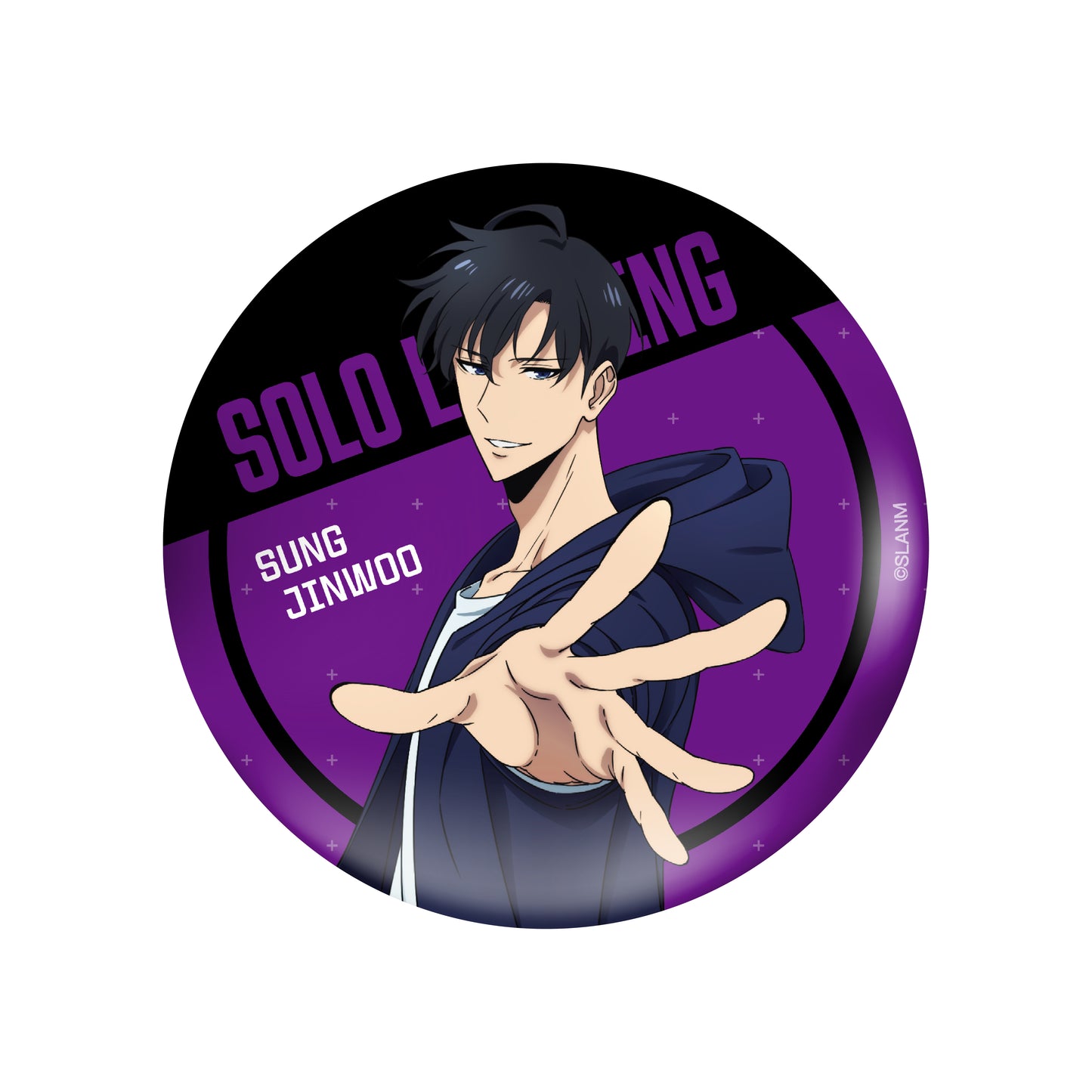 Solo Leveling S2 Badge (75mm) - Sung Jinwoo