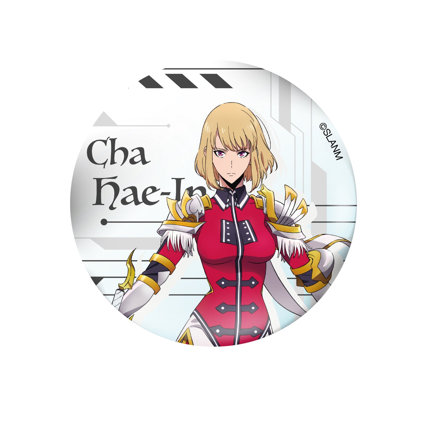 Solo Leveling Round Badge - Cha Hae - In