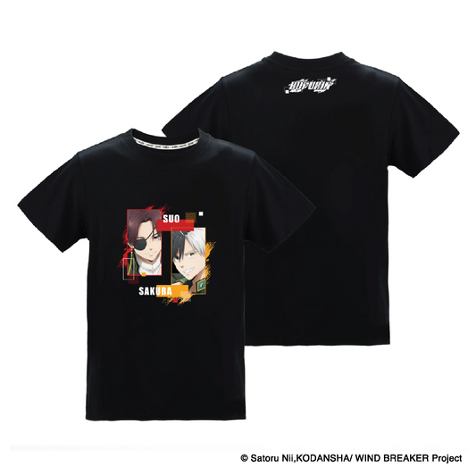 Wind Breaker – Full Color T-shirt (Sakura & Suo)