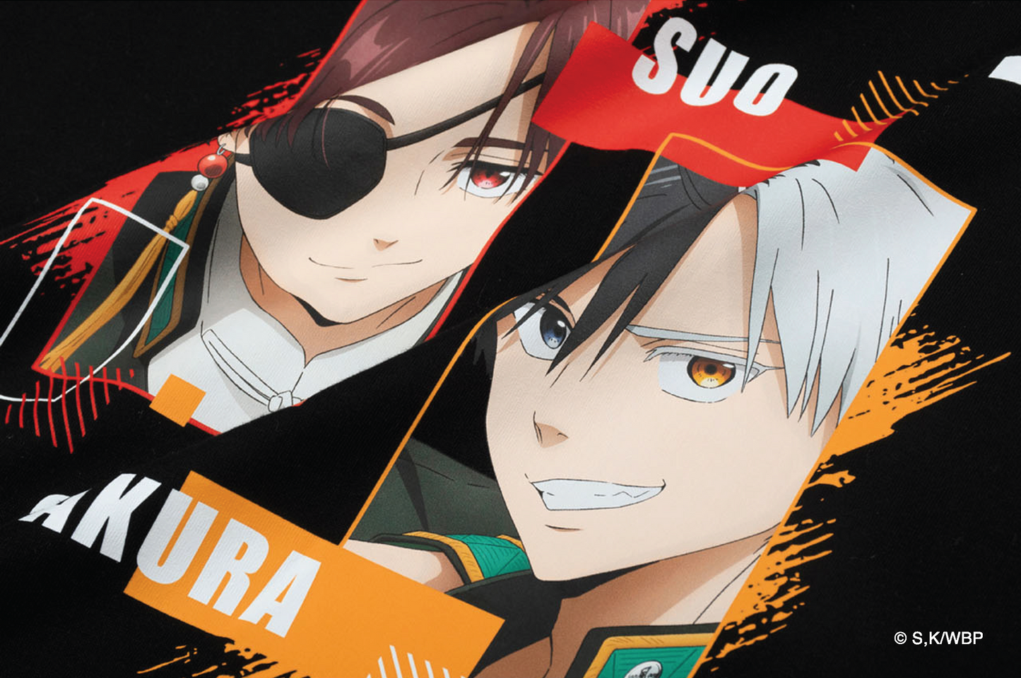 Wind Breaker – Full Color T-shirt (Sakura & Suo)