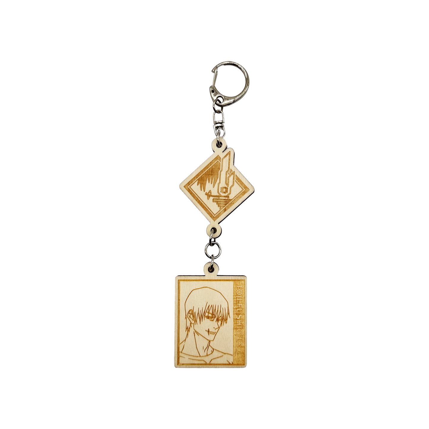 Jujutsu Kaisen Wood Keychain