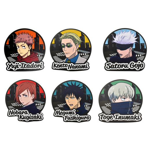 Jujutsu Kaisen Shibuya Incident Rubber Coaster