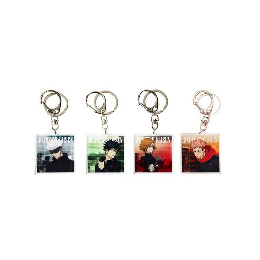 Jujutsu Kaisen Square Acrylic Keychain Shibuya Incident