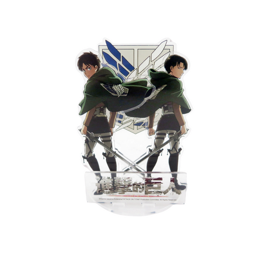 Attack on Titan Double Standee Of Eren-Levi Type 1