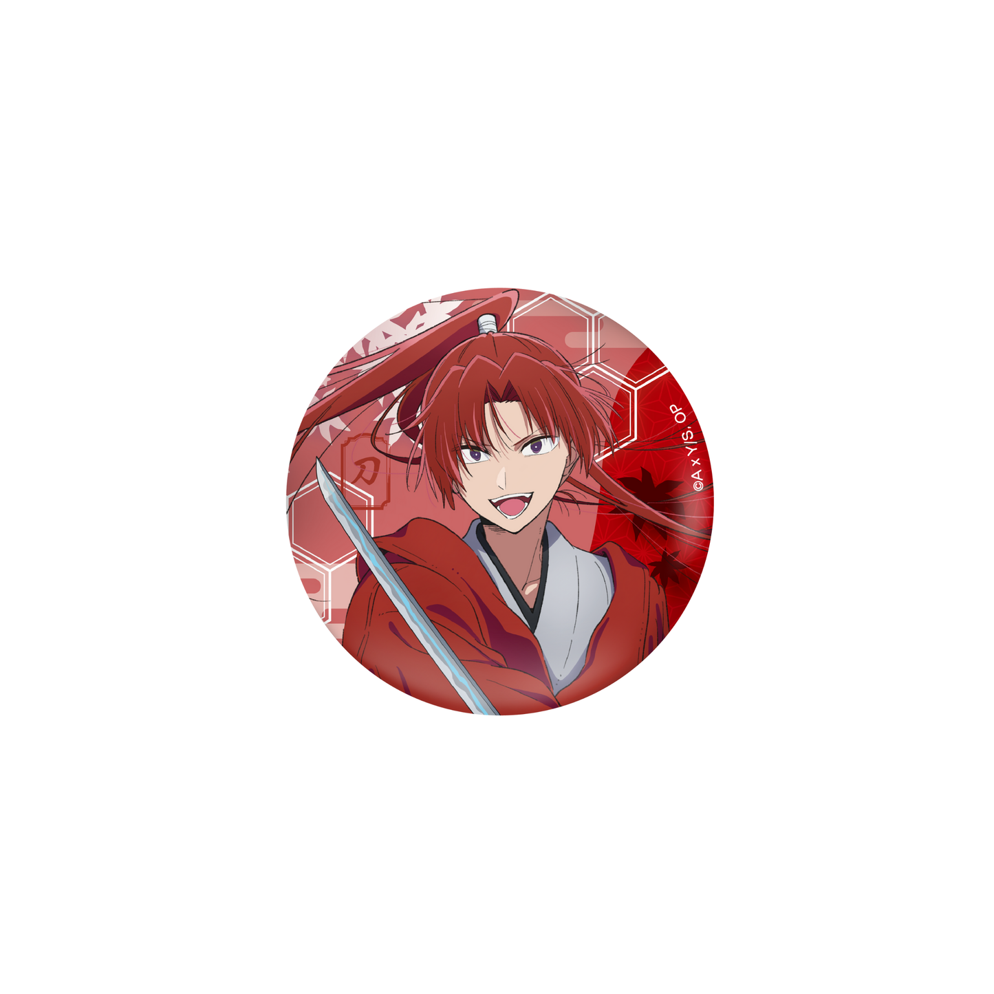 【OSHI NO KO】Washi Paper Badge – Hikaru Himekawa (Sword Ver.)