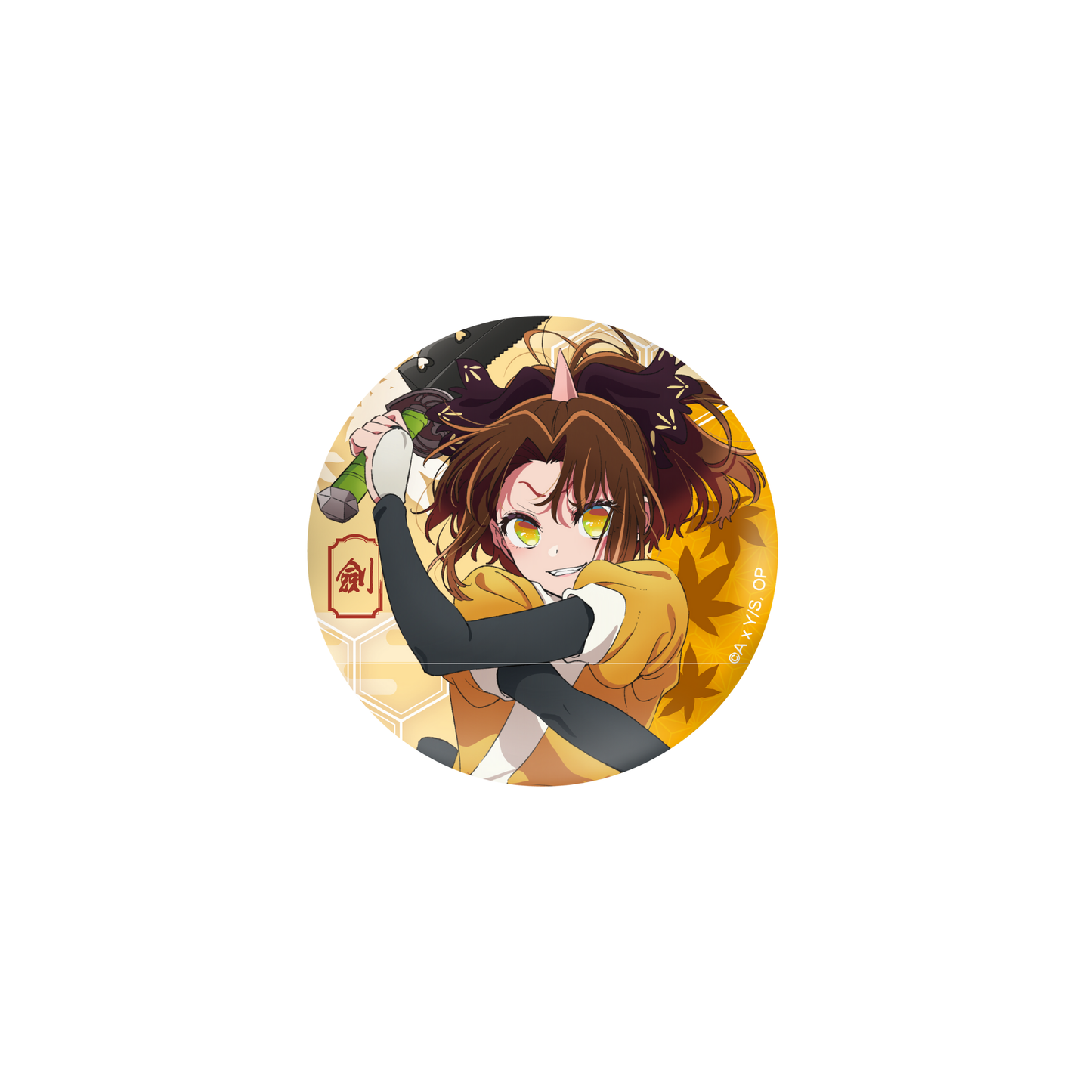 【OSHI NO KO】Washi Paper Badge – Arima Kana (Sword Ver.)