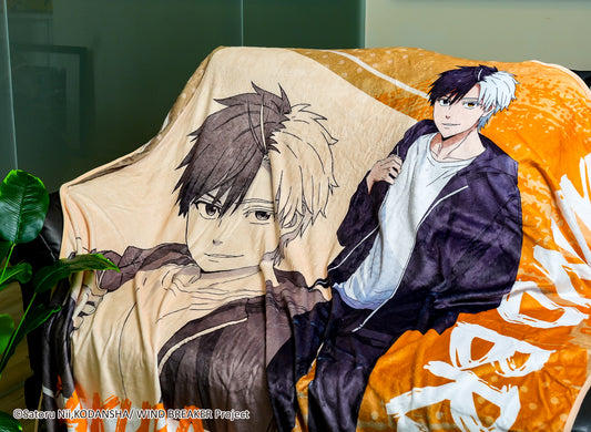 Wind Breaker – Character Blanket (Sakura & Suo)