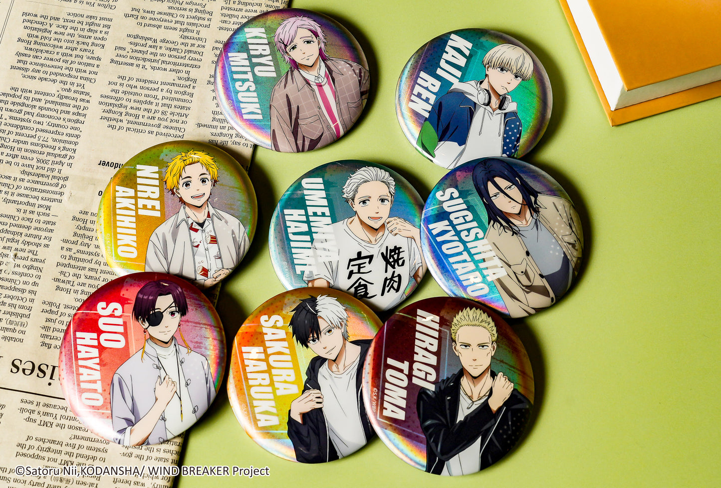 Wind Breaker – Badge (Random) – Casual Ver.