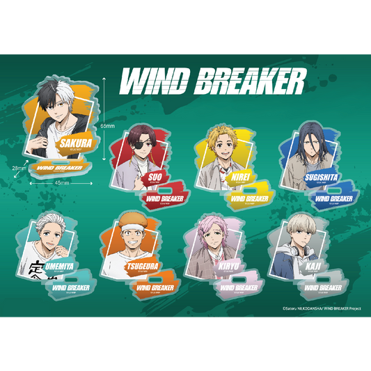 Wind Breaker – Mini Acrylic Standee Casual ver. (Random)