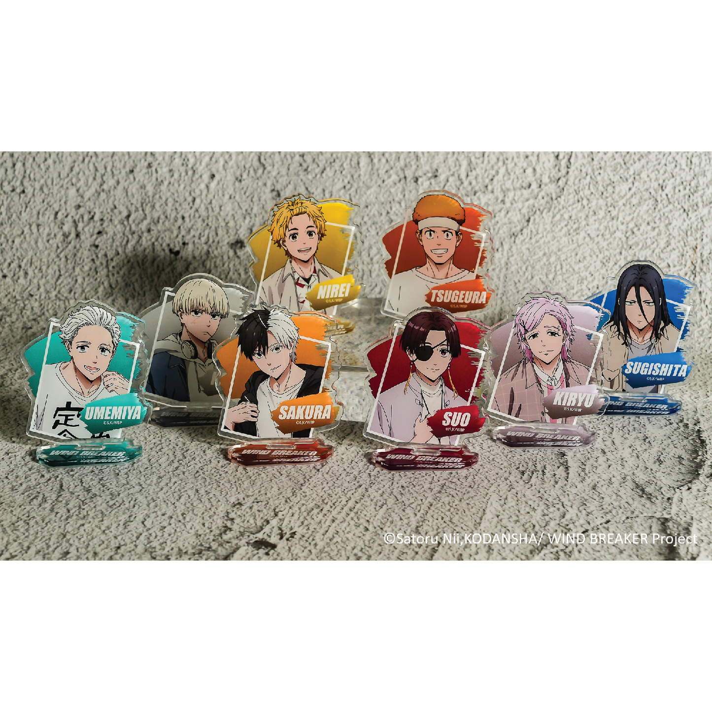 Wind Breaker – Mini Acrylic Standee Casual ver. (Random)