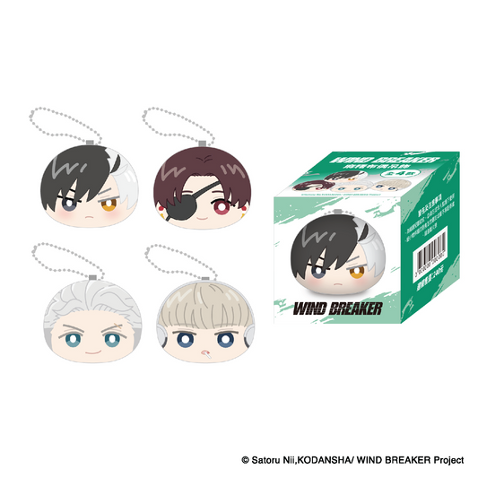 Wind Breaker – Fluffy Plush Keychain (Random)