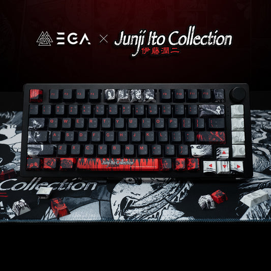 Junji Ito X EGA Set Keycap Full Set 128 Key