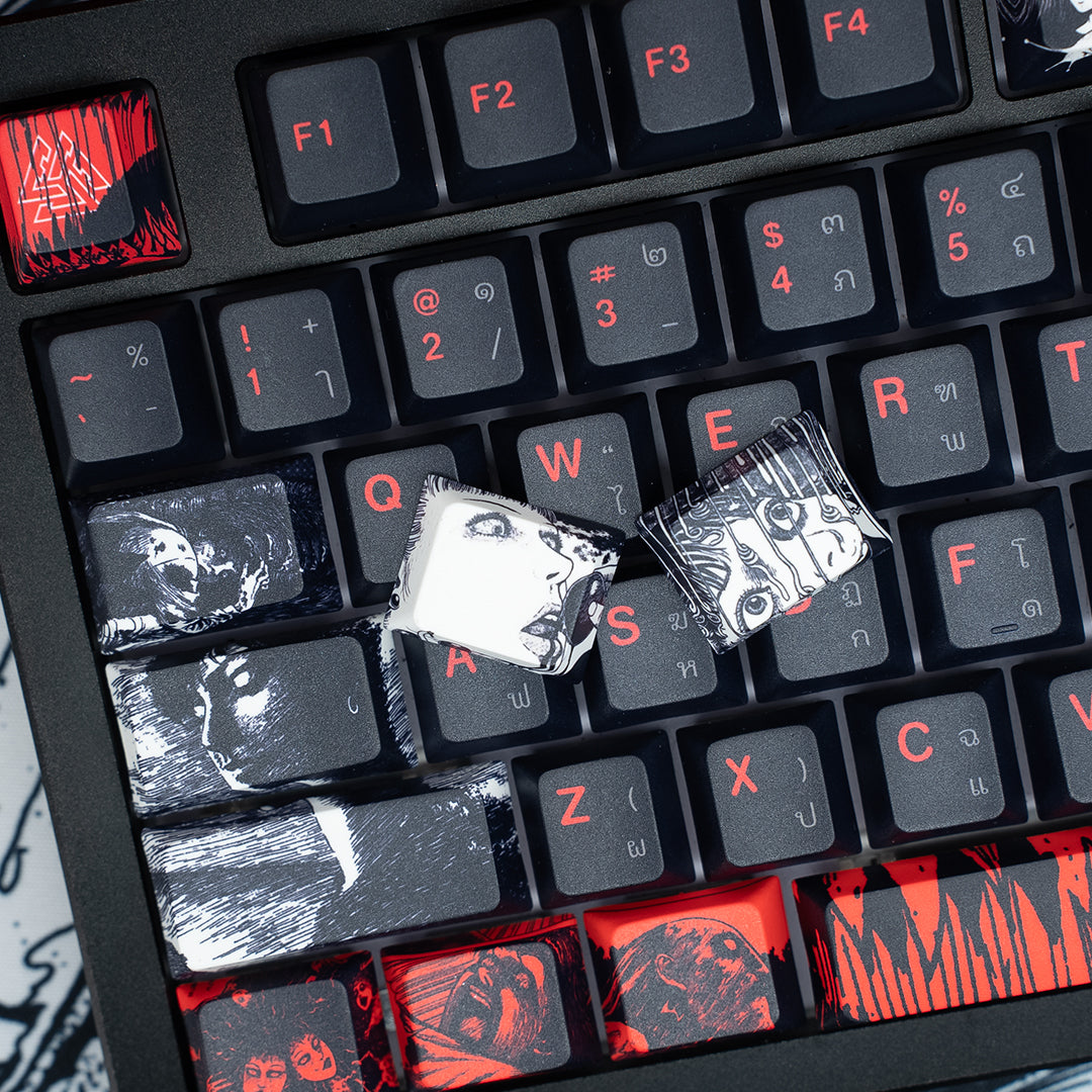 Junji Ito X EGA Set Keycap Full Set 128 Key