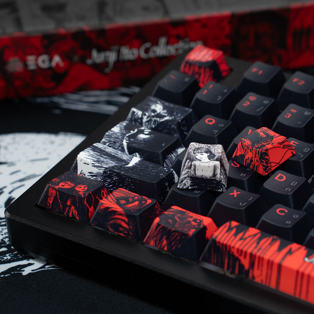 Junji Ito X EGA Set Keycap Full Set 128 Key