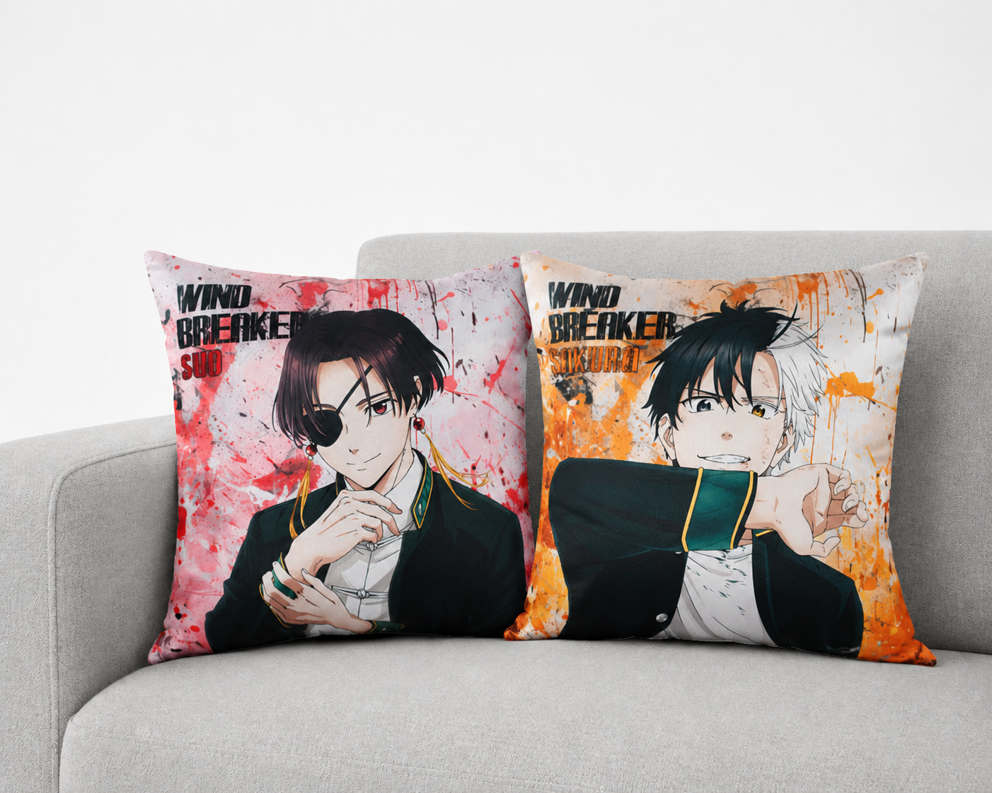 Wind Breaker – Cushion Type A (Sakura & Suo)
