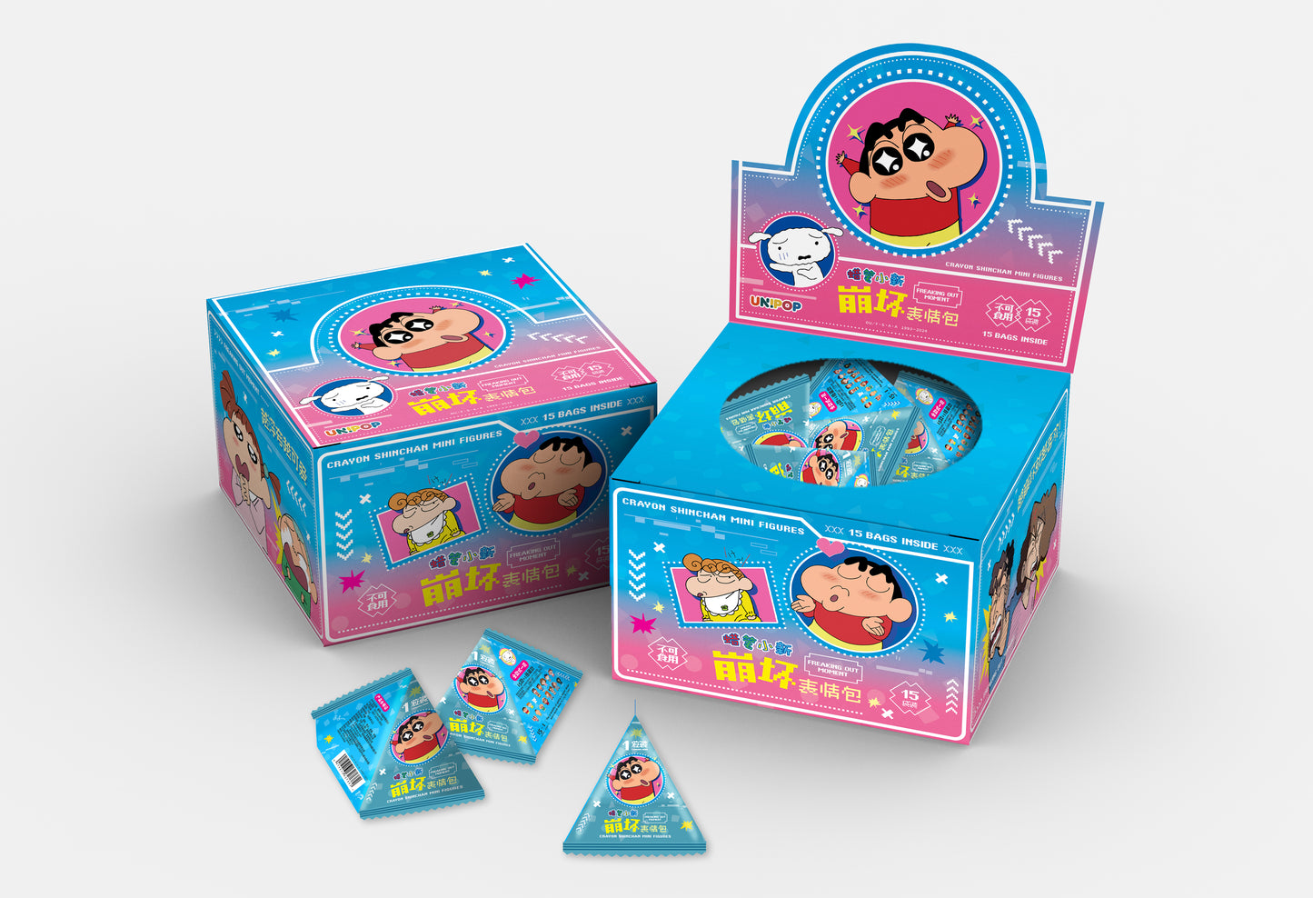 Crayon Shinchan Blind Bag Mini Figure Gen 4 – Freaking Out Moment