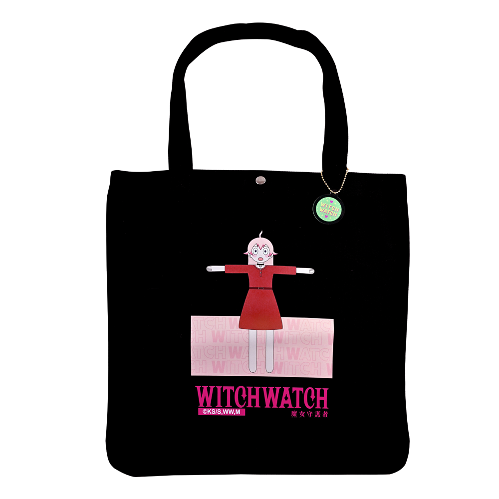 WITCH WATCH - Canvas bag -  Nico flies away