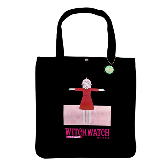 WITCH WATCH - Canvas bag -  Nico flies away